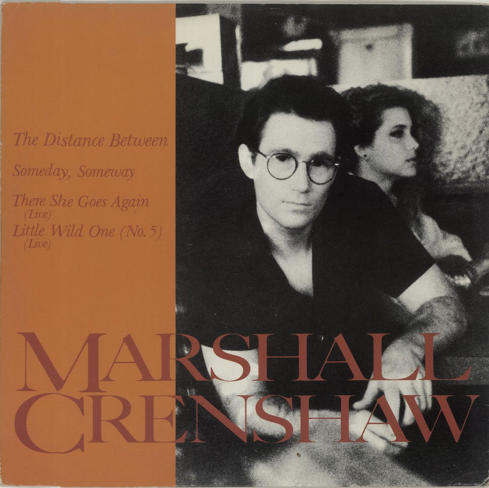 Marshall Crenshaw The Distance Between UK 12" vinyl single (12 inch record / Maxi-single) W8768T