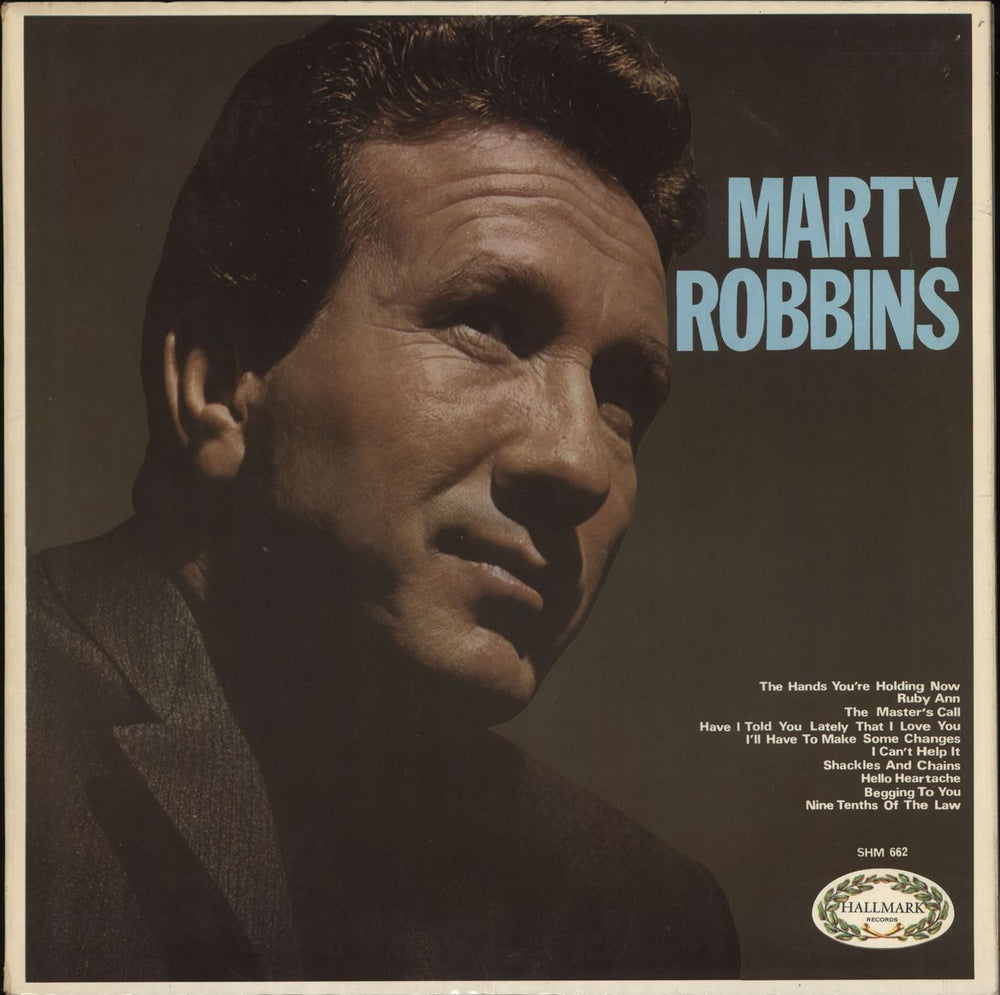 Marty Robbins Marty Robbins UK vinyl LP album (LP record) SHM662