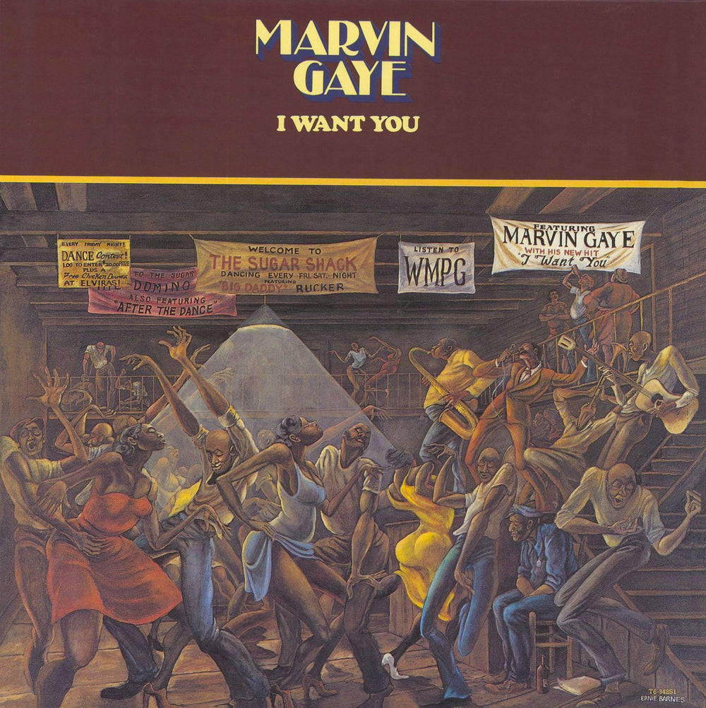 Marvin Gaye I Want You - 180gm UK vinyl LP album (LP record) 0600753534274