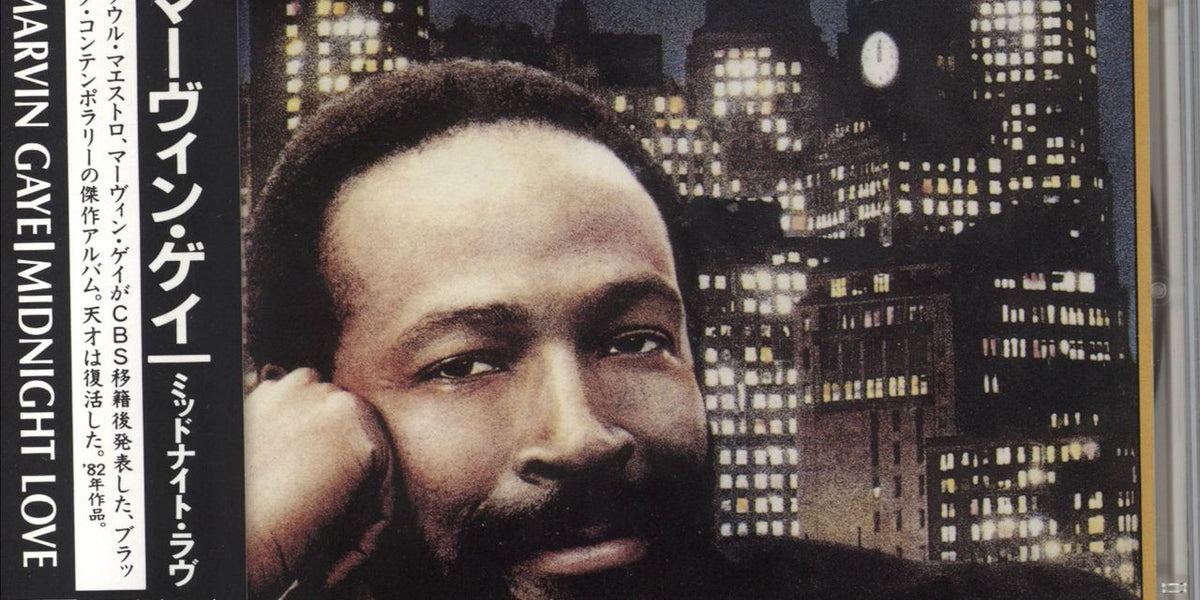 Marvin Gaye Midnight Love Japanese CD album — RareVinyl.com