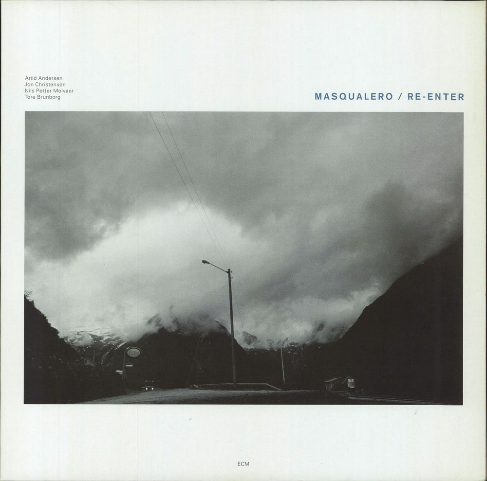 Masqualero Re-Enter German vinyl LP album (LP record) ECM1437