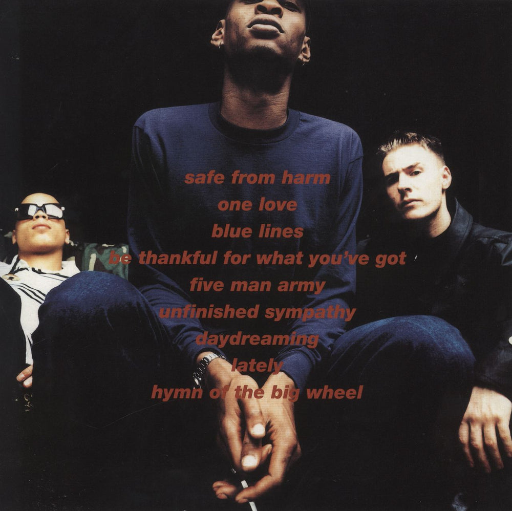 Massive Attack Blue Lines - 180gm - EX UK vinyl LP album (LP record) 602557009606