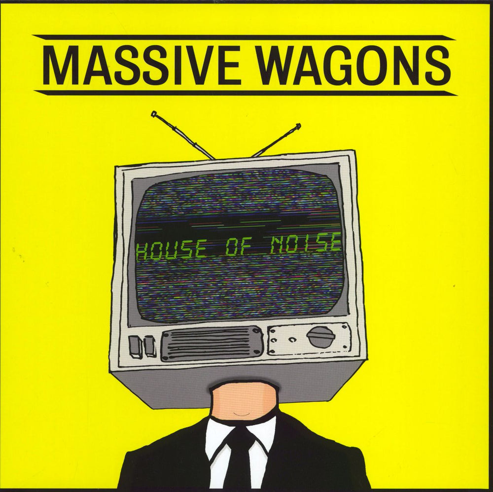 Massive Wagons House Of Noise UK vinyl LP album (LP record) MOSH635LP