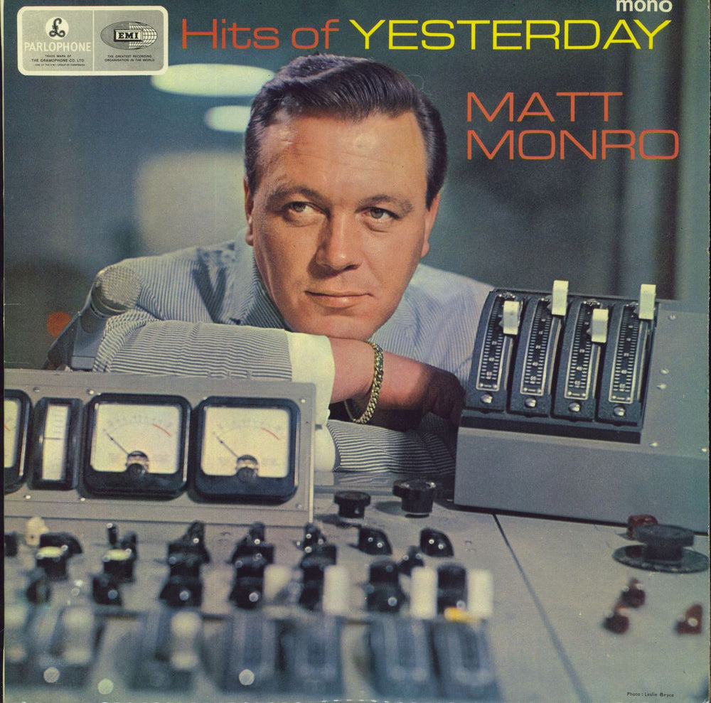 Matt Monro Hits Of Yesterday UK vinyl LP album (LP record) PMC1265