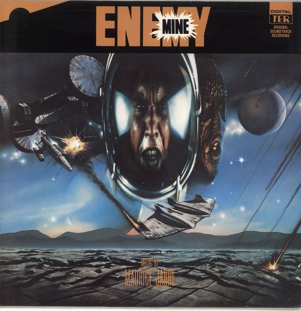 Maurice Jarre Enemy Mine UK vinyl LP album (LP record) TER1112