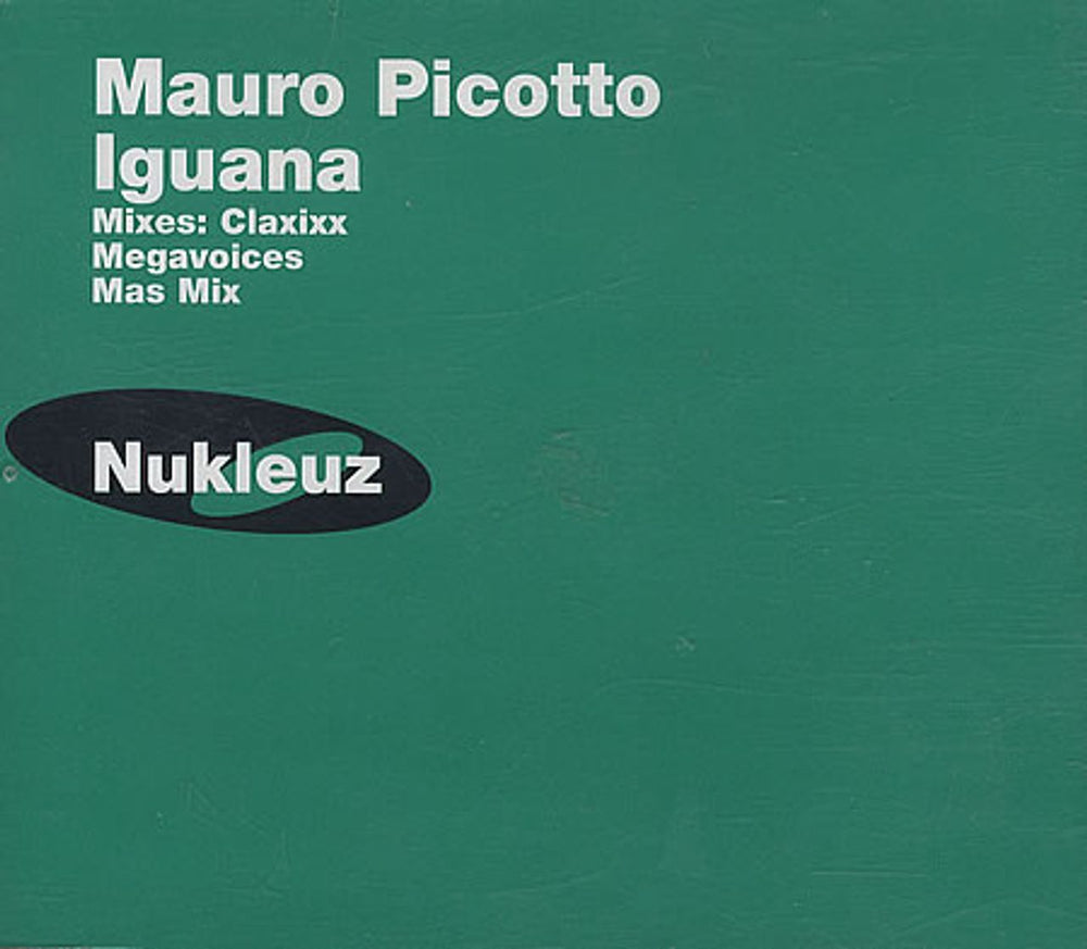 Mauro Picotto Iguana UK CD single (CD5 / 5") VCRD68