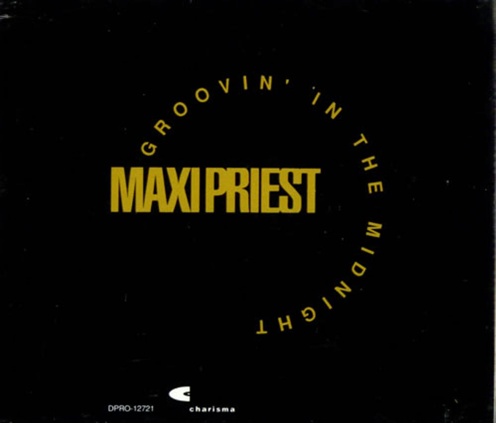 Maxi Priest Groovin' In The Midnight US CD single (CD5 / 5") DPRO12721