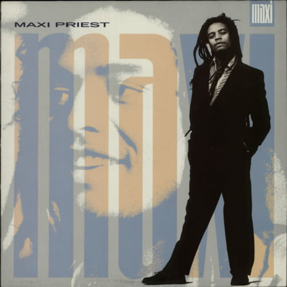 Maxi Priest Maxi UK vinyl LP album (LP record) DIX64