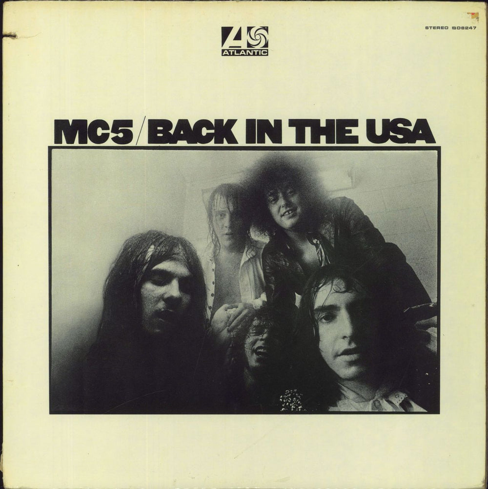 MC5 Back In The USA US vinyl LP album (LP record) SD8247