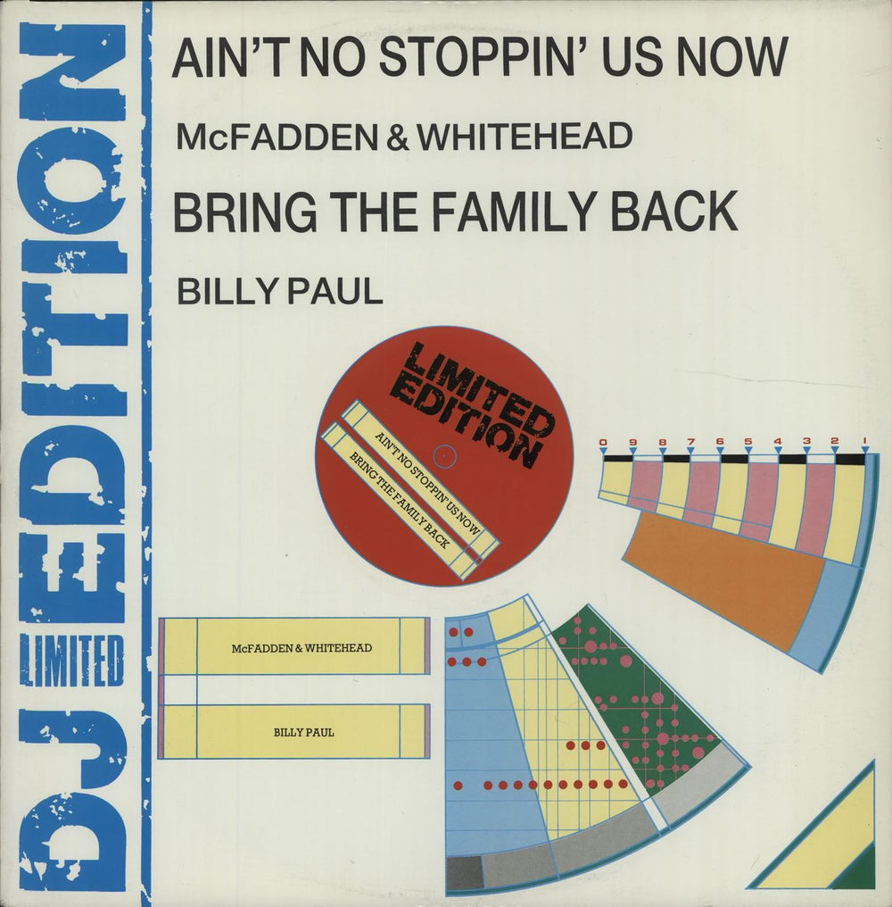 McFadden & Whitehead Ain't No Stoppin' Us Now US 12" vinyl single (12 inch record / Maxi-single) SWAVE2