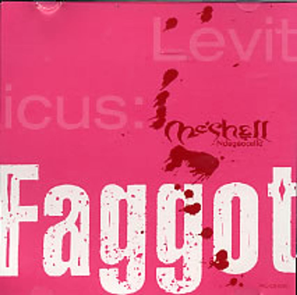 Me'Shell Ndegeocello Leviticus: Faggot US Promo CD single (CD5 / 5") PRO-CD-8216