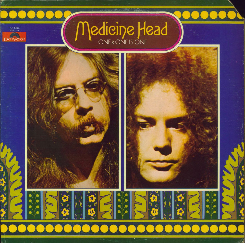 Medicine Head One & One Is One US vinyl LP album (LP record) PD5532