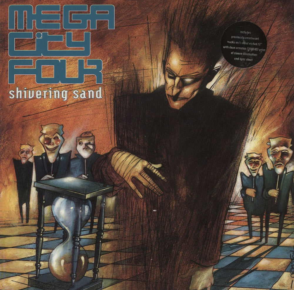 Mega City Four Shivering Sand UK 12" vinyl single (12 inch record / Maxi-single) MEGAT4