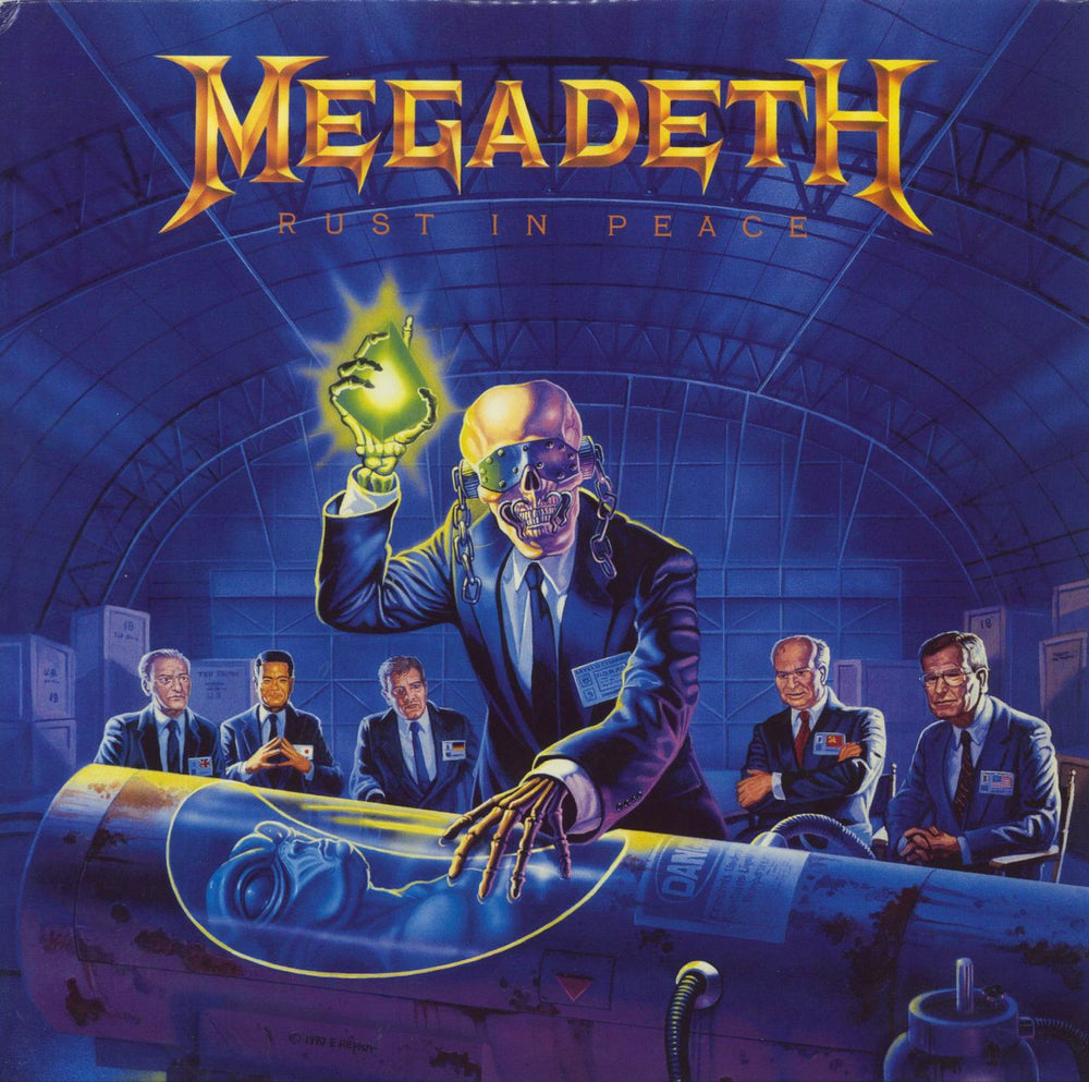 Megadeth Rust In Peace US vinyl LP album (LP record) EST2132