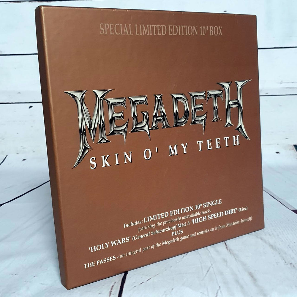 Megadeth Skin O'my Teeth - Complete Game Set UK box set 10CL669