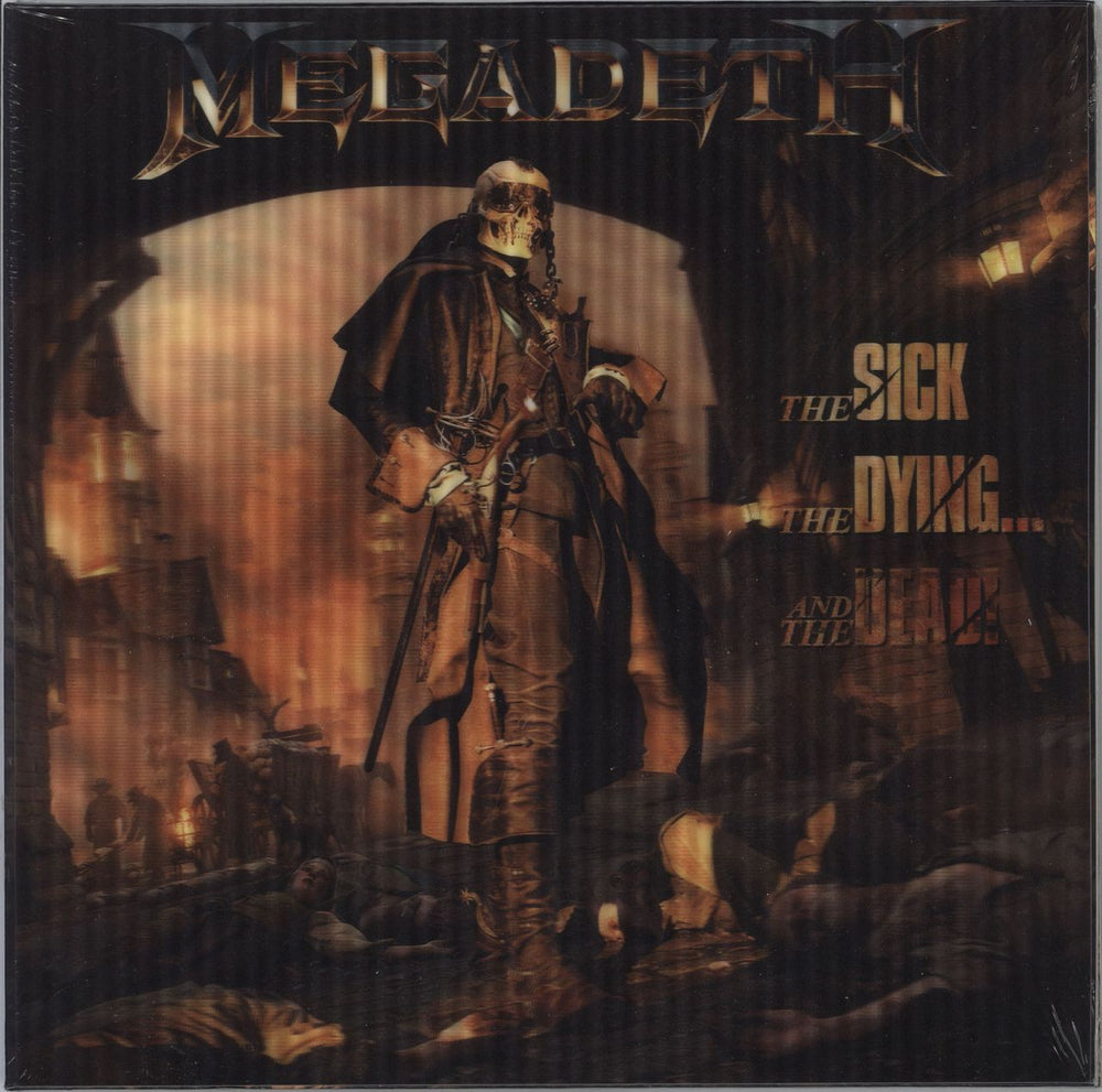 Megadeth The Sick, The Dying... And The Dead! - Lenticular Cover - Sealed German 2-LP vinyl record set (Double LP Album) 00602445125098