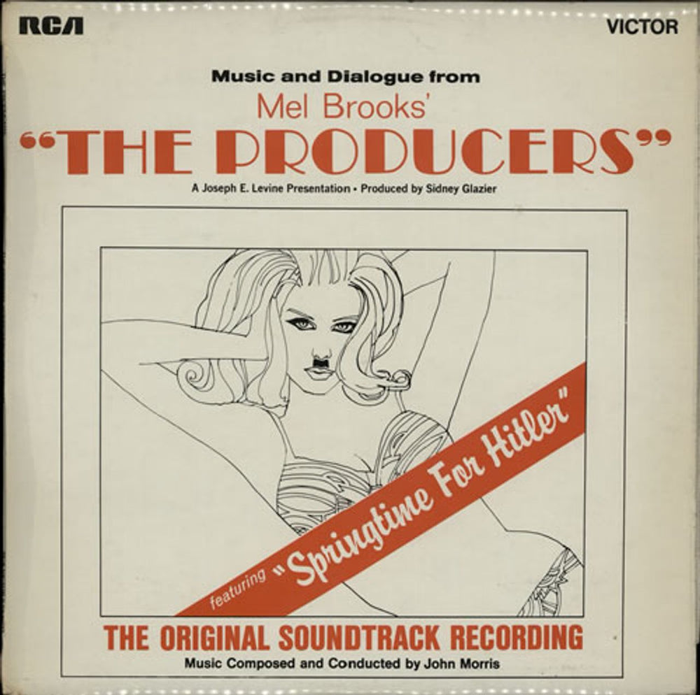 Mel Brooks The Producers UK vinyl LP album (LP record) SF8072