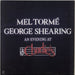 Mel Tormé An Evening At Charlie's US vinyl LP album (LP record) CJ-248