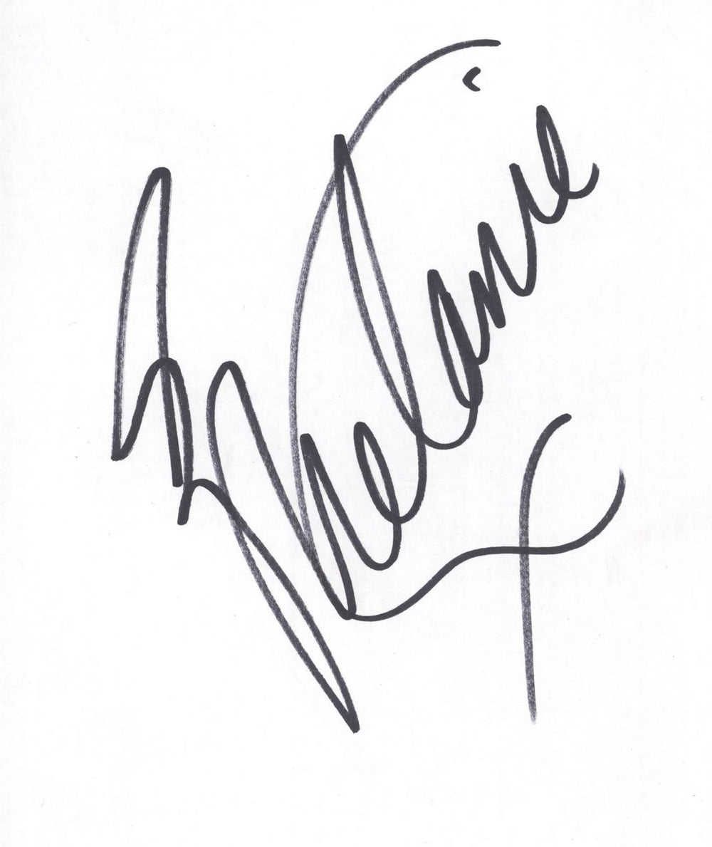 Melanie C Autograph UK memorabilia AUTOGRAPH