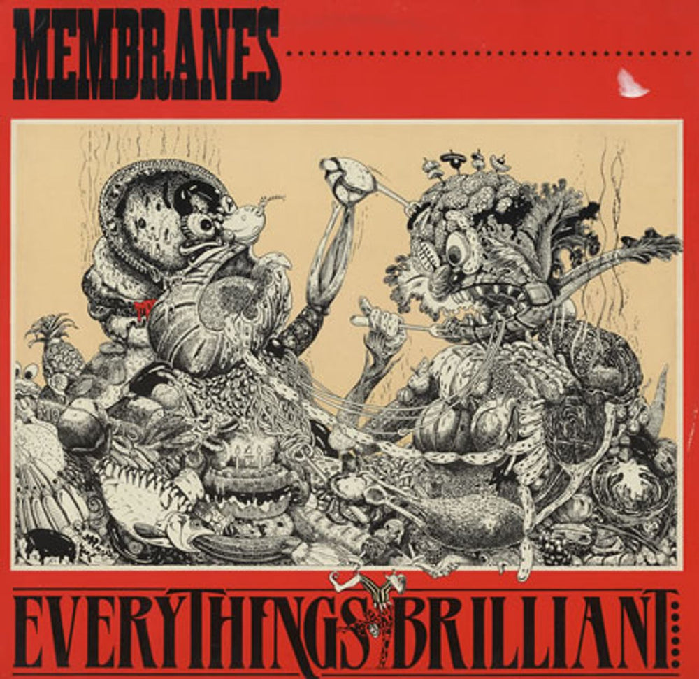 Membranes Everything's Brilliant UK 12" vinyl single (12 inch record / Maxi-single) ITTI29