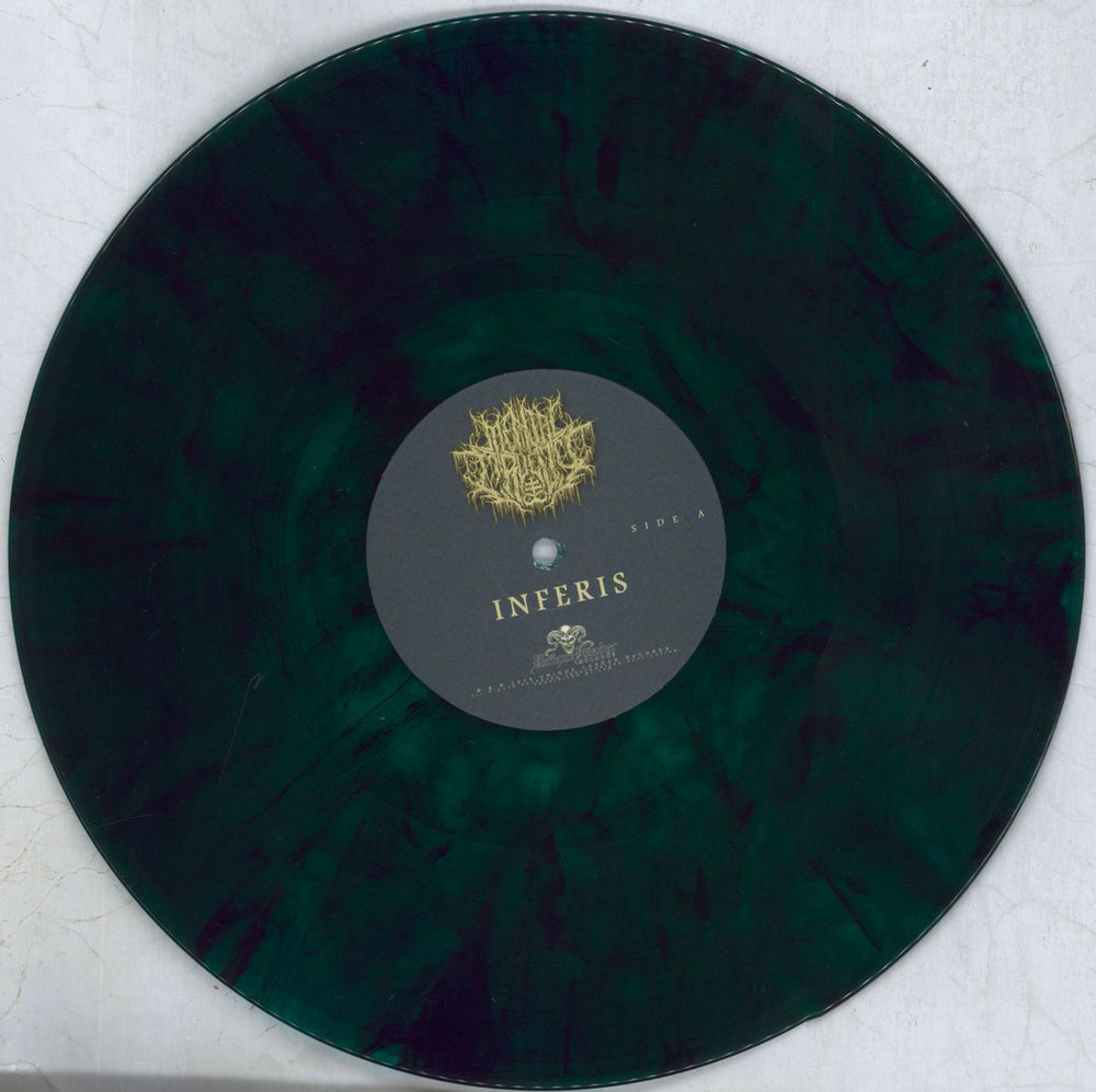 Mental Cruelty Inferis - Green Smoke Swirl Vinyl US vinyl LP album (LP record) 6LTLPIN827394