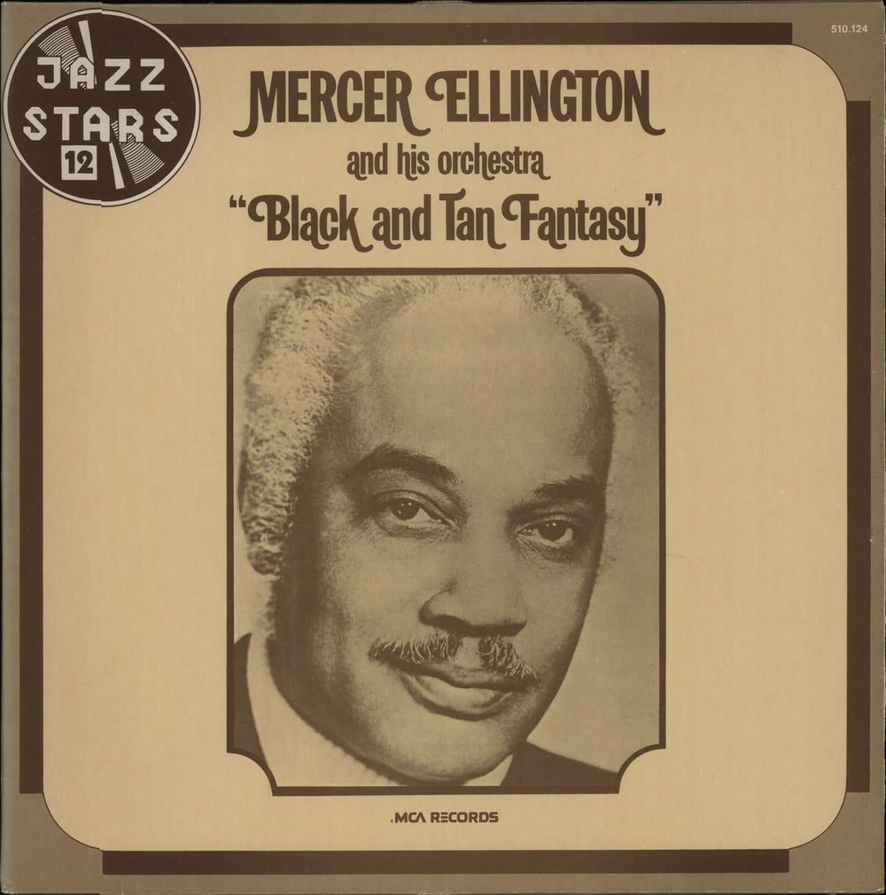 Mercer Ellington Black And Tan Fantasy French vinyl LP album (LP record) 510.124