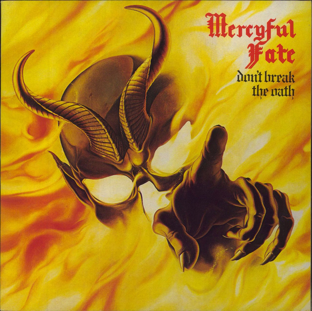 Mercyful Fate Don't Break The Oath Dutch vinyl LP album (LP record) RR9835