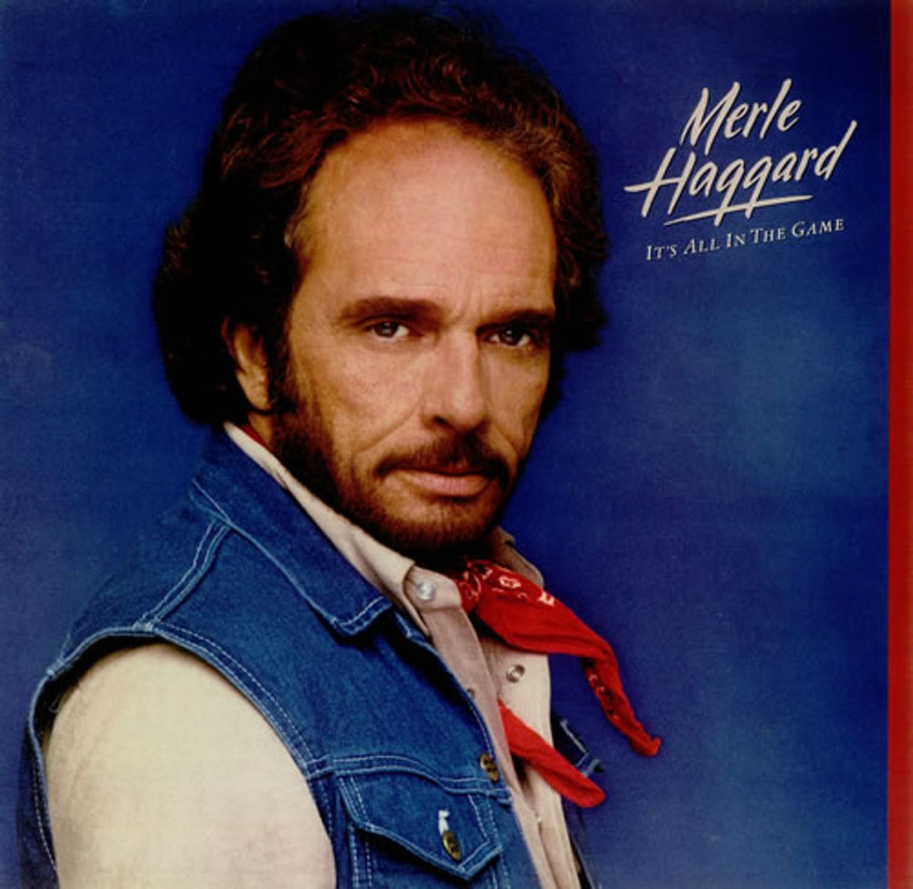 Merle Haggard It's All In The Game UK vinyl LP album (LP record) EPC26069