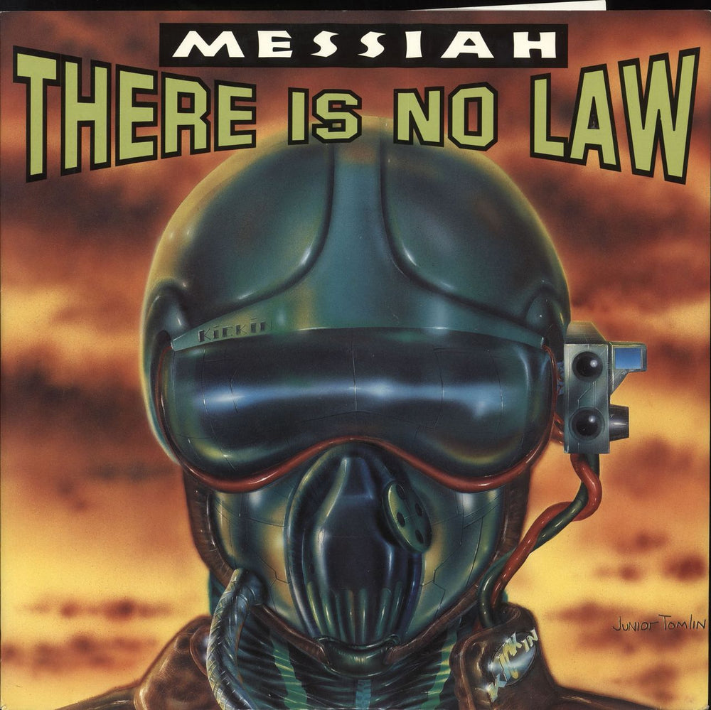 Messiah (90s) There Is No Law UK 12" vinyl single (12 inch record / Maxi-single) KICK10