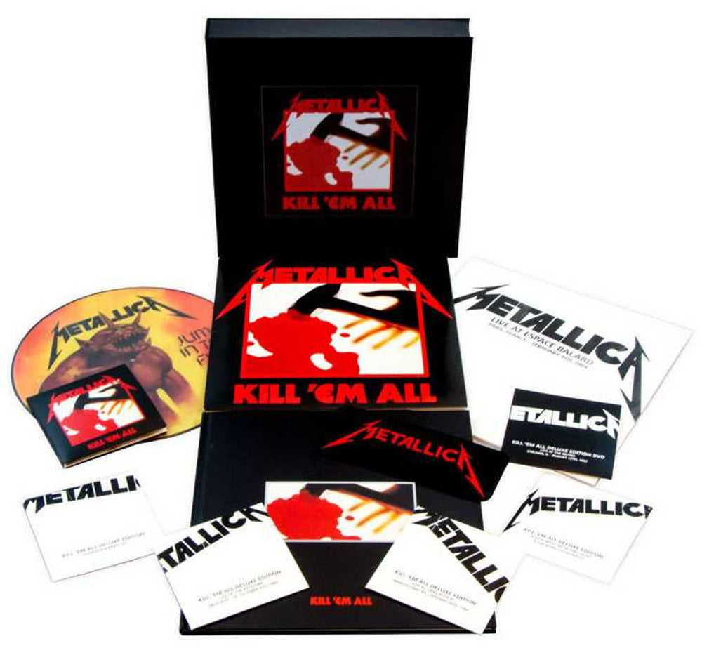 Metallica Kill 'Em All - Deluxe Box Set - Sealed US Vinyl Box Set 858978005042