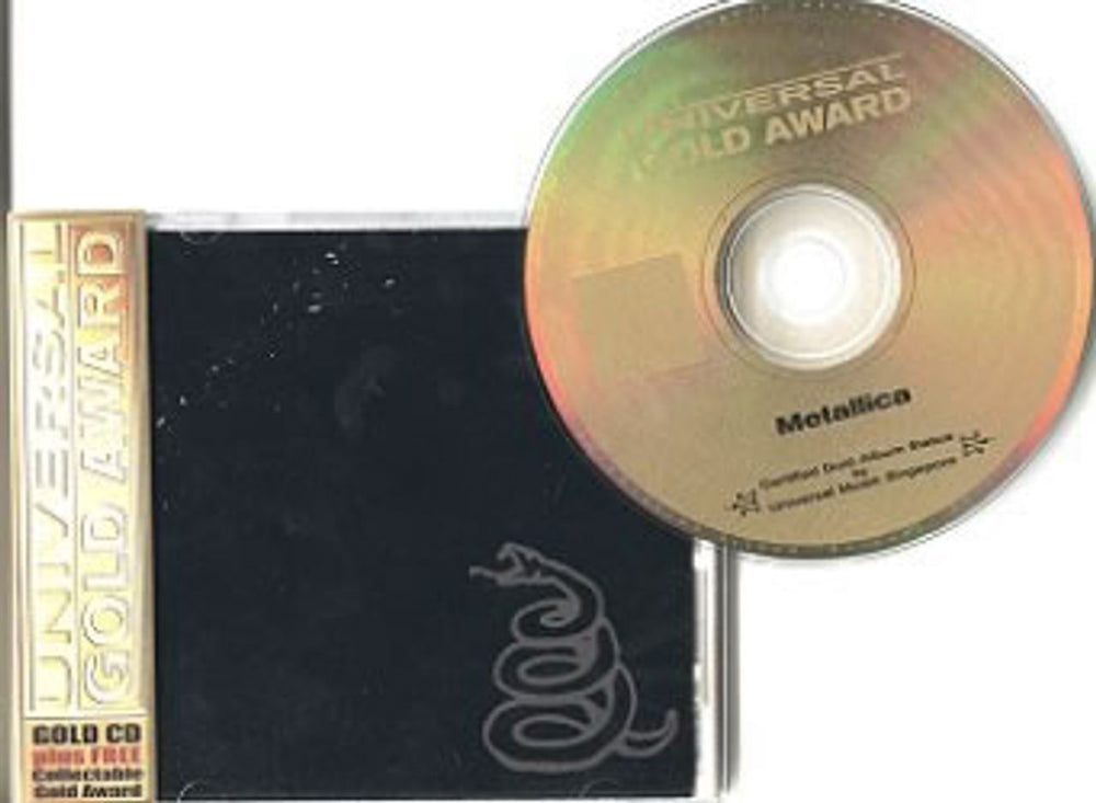 Metallica Metallica Singapore CD album (CDLP) 510022-2