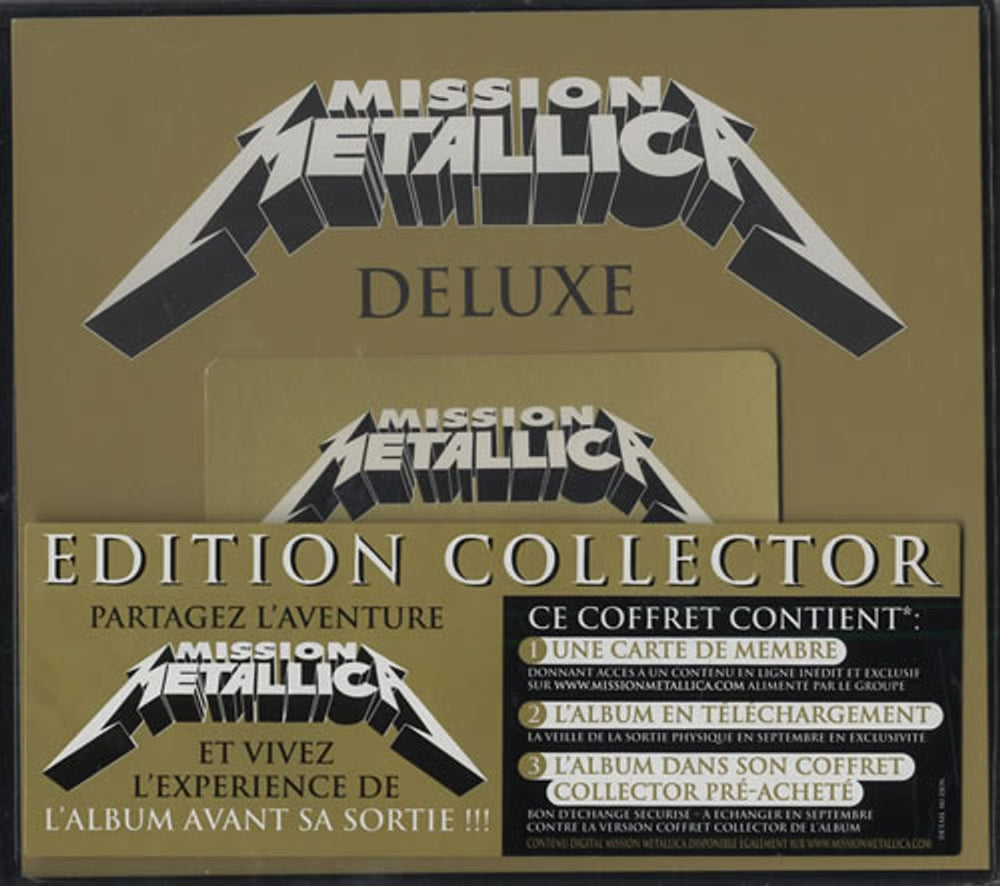 Metallica Mission Metallica French box set 7303787