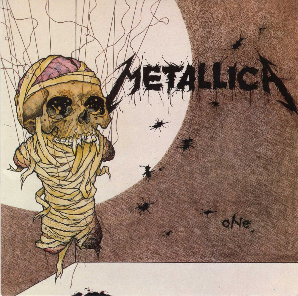 Metallica One - Inj UK 7" vinyl single (7 inch record / 45) METAL5