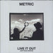 Metric Live It Out (Dirt Road Version) - Baby Blue Vinyl - Sealed Canadian 7" vinyl single (7 inch record / 45) MET80214