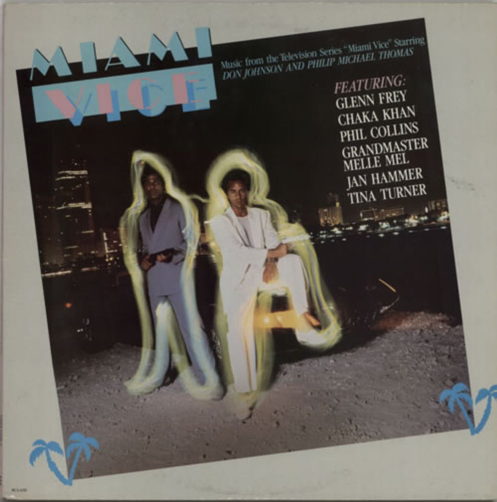 Miami Vice Miami Vice Canadian vinyl LP album (LP record) MCA-6150