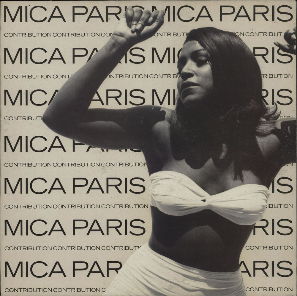 Mica Paris Contribution UK vinyl LP album (LP record) BRLP558