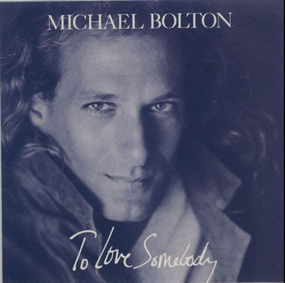 Michael Bolton To Love Somebody US Promo CD single (CD5 / 5") CSK4806