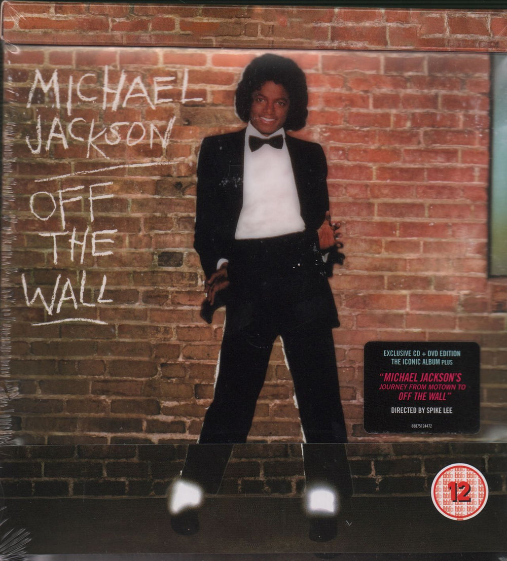 Michael Jackson Off The Wall - 2016 Edition + Chalk - Sealed UK 2-disc CD/DVD set 88875124472