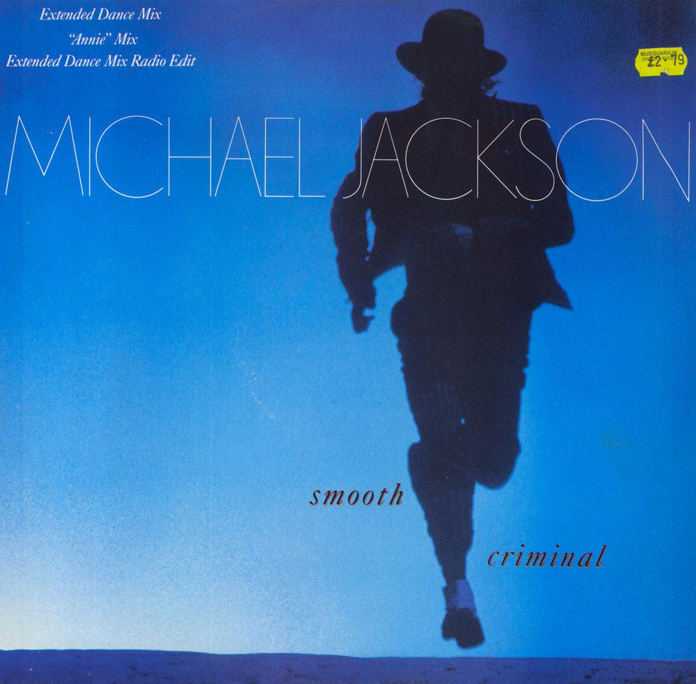 Michael Jackson Smooth Criminal UK 12" vinyl single (12 inch record / Maxi-single) 6530261
