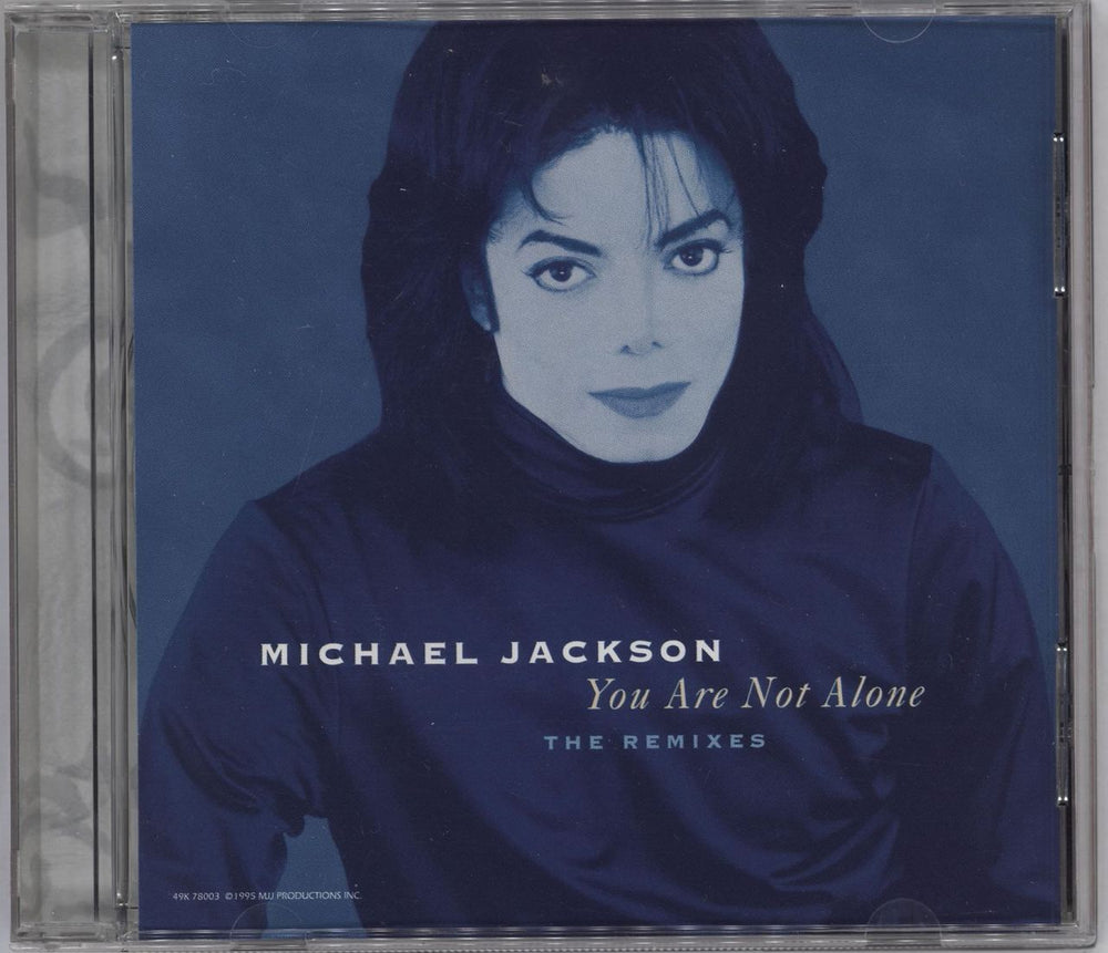 Michael Jackson You Are Not Alone: The Remixes US CD single (CD5 / 5") 49K78003