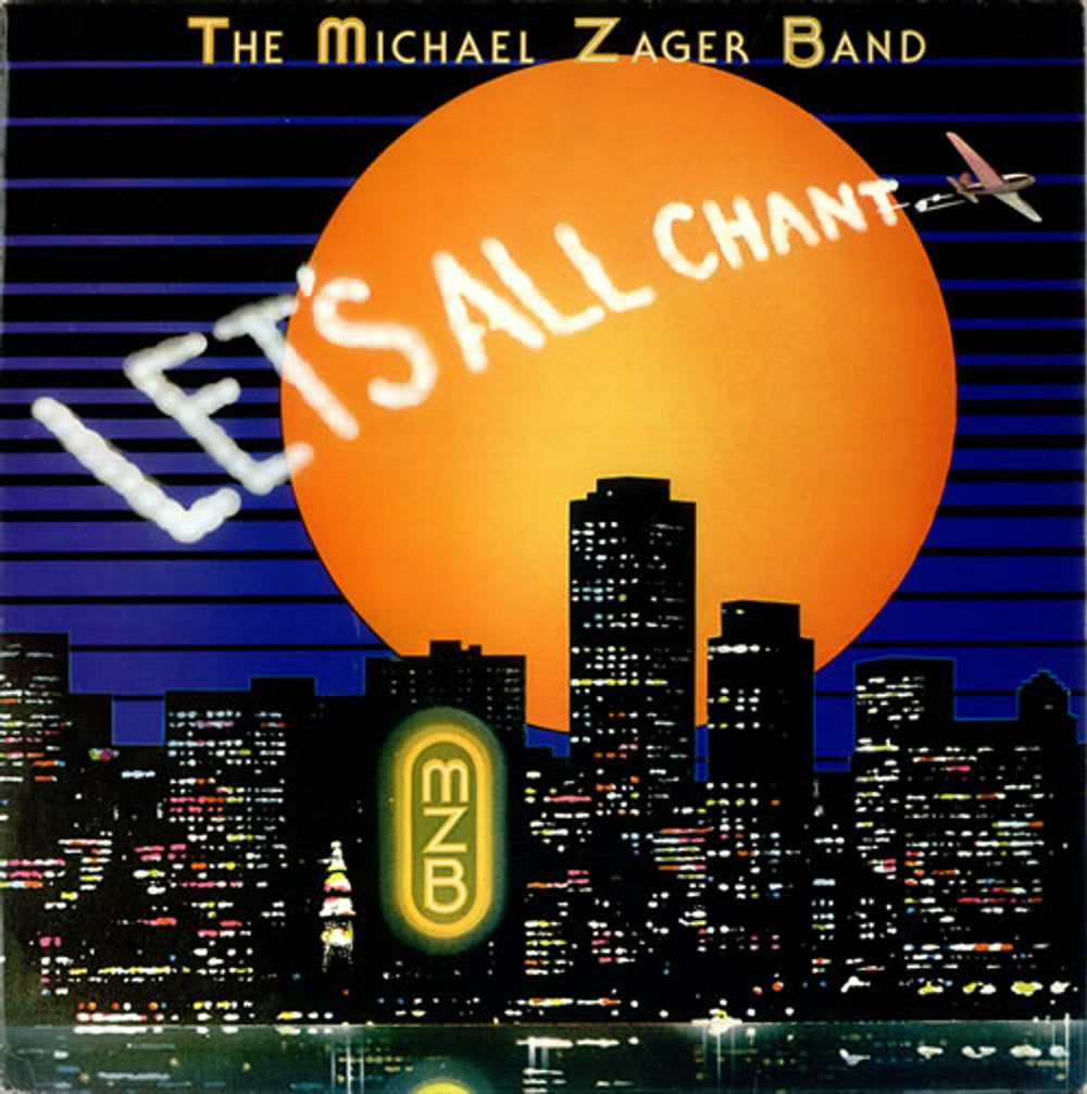 Michael Zager Let's All Chant UK vinyl LP album (LP record) PVLP1042