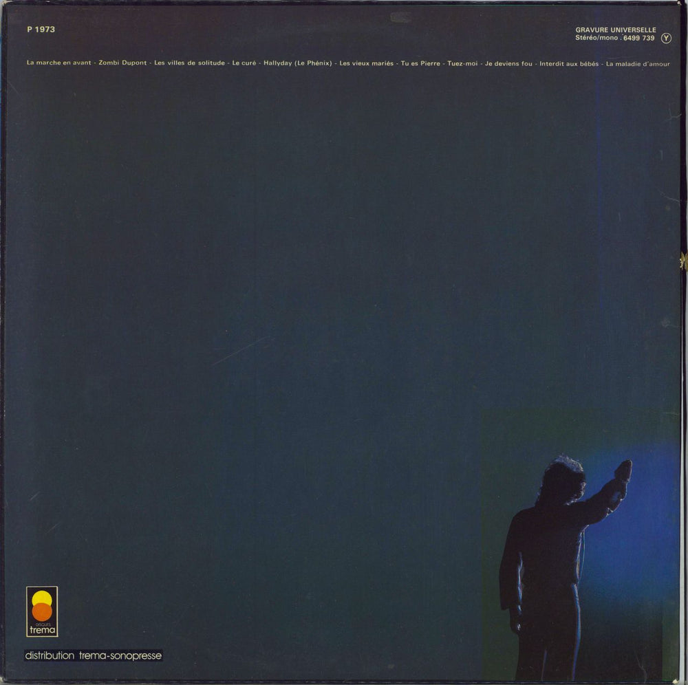 Michel Sardou La Maladie D'Amour French vinyl LP album (LP record)