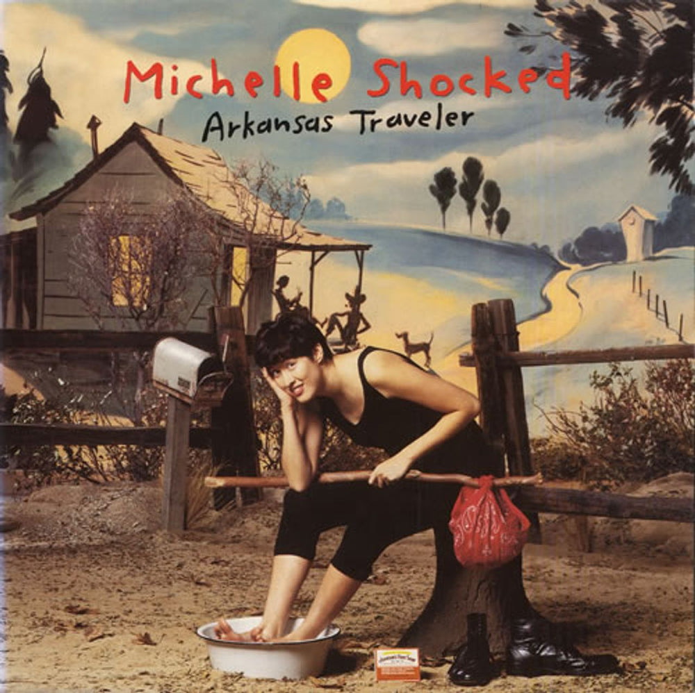 Michelle Shocked Arkansas Traveler Dutch vinyl LP album (LP record) 512189-1