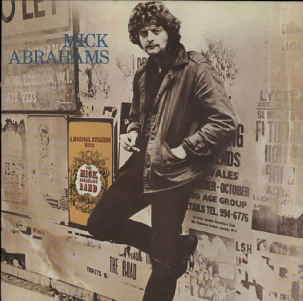 Mick Abrahams Mick Abrahams - 1st - EX UK vinyl LP album (LP record) ILPS9147