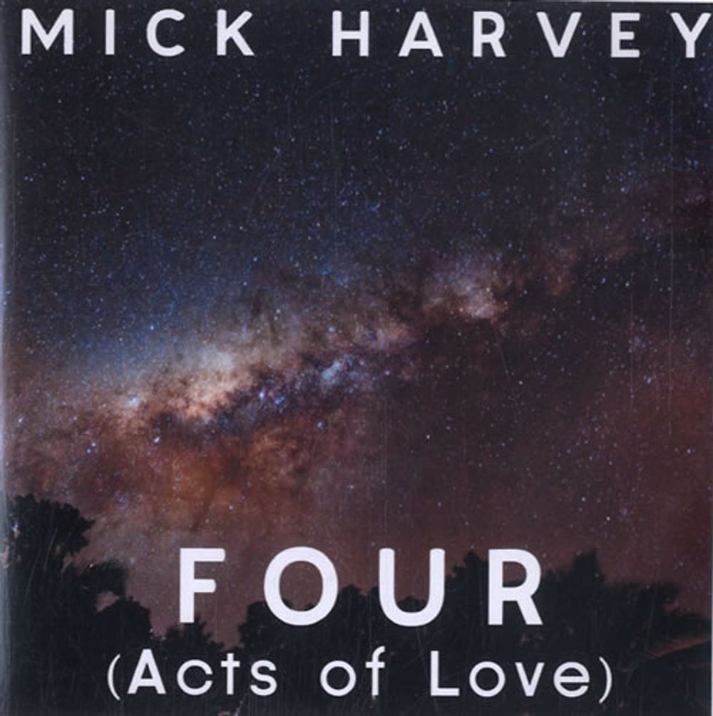 Mick Harvey Four [Acts Of Love] UK Promo CD-R acetate CD-R