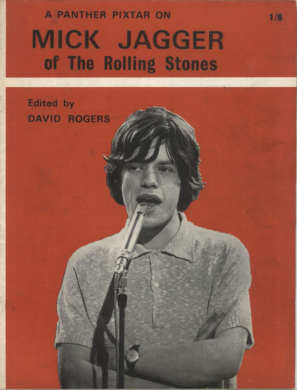 Mick Jagger A Panther Pixtar On UK magazine MAGAZINE