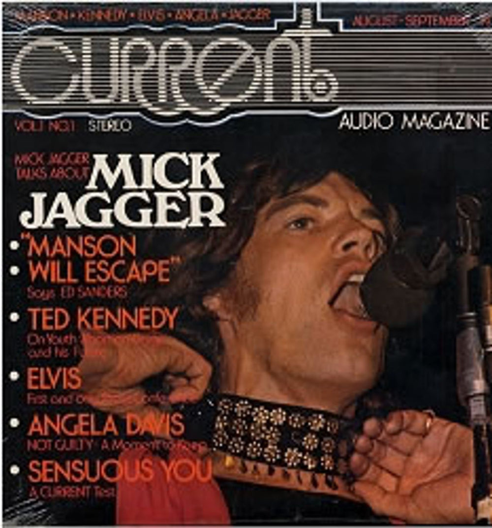 Mick Jagger Talks About Mick Jagger US vinyl LP album (LP record) 0249