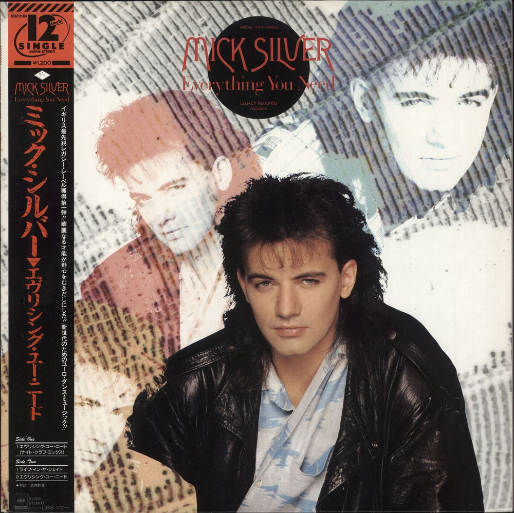 Mick Silver Everything You Need Japanese Promo 12" vinyl single (12 inch record / Maxi-single) 12AP3184