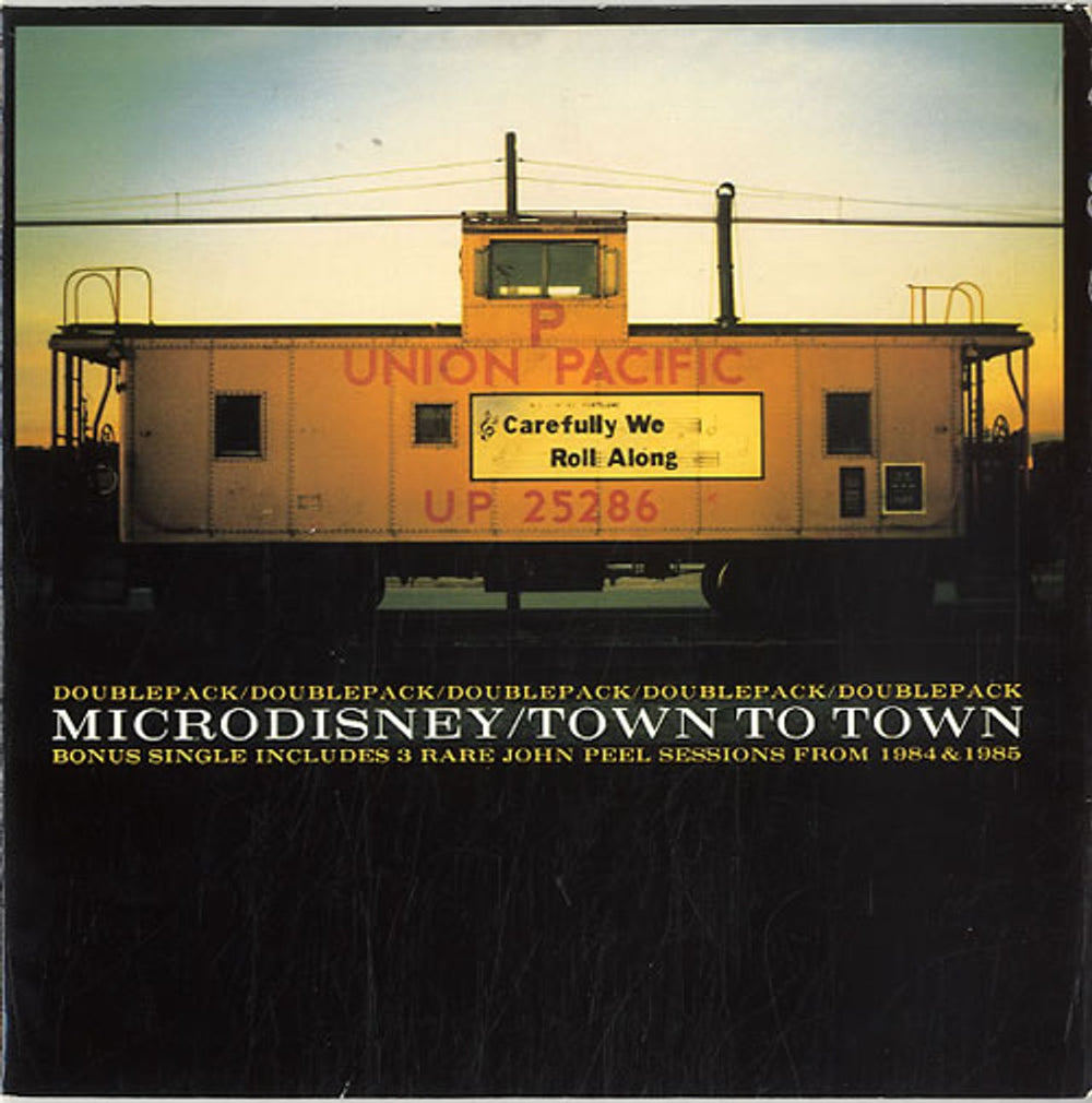 Microdisney Town To Town - Double Pack UK 7" vinyl single (7 inch record / 45) VSD927