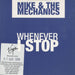 Mike & The Mechanics Whenever I Stop UK Promo CD single (CD5 / 5") VSCDJ1743